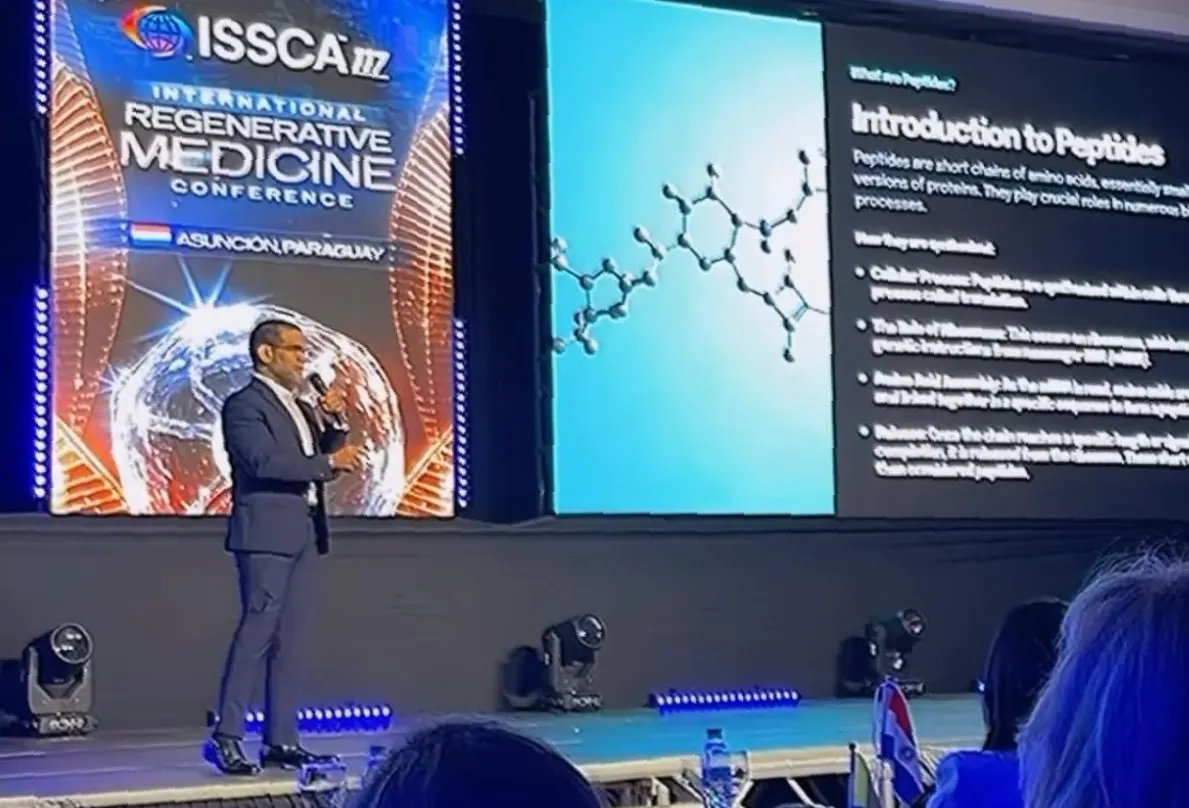 Dr. Christopher Walker discussing regenerative medicine and advanced health optimization techniques