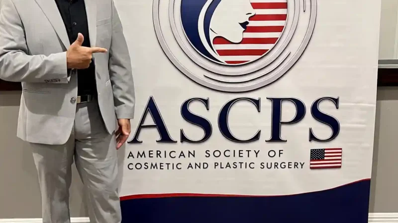 Dr. Christopher Walker attending an international medical conference and physician education event focused on advanced clinical training
