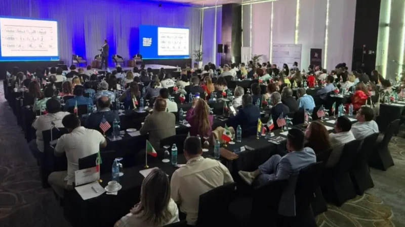 Physicians from around the world attending an international medical conference led by Dr. Christopher Walker, focused on case-based peptide medicine education through Blueprint Peptides